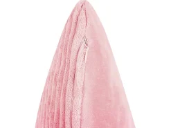 Beliani Koristetyyny Vakosametti Vaaleanpunainen 47 X 27 Cm 2 Kpl Millet Store