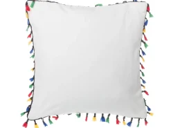 Beliani Koristetyyny Valkoinen 45 X 45 Cm 2 Kpl Mallow Clearance