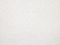 Beliani Koristetyyny Valkoinen Kohokuvioitu 45 X 45 Cm 2 Kpl Azalea Outlet