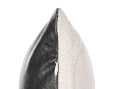 Beliani Koristetyyny 45X45 Cm 2 Kpl Mustavalkoinen Sven Shop