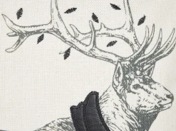 Beliani Koristetyyny 30X50 Cm 2 Kpl Mustavalkoinen Sven Cheap