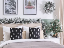 Beliani Koristetyyny 45X45 Cm 2 Kpl Musta Cupid Cheap