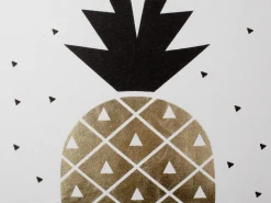 Beliani Koristetyynysetti 2 Kpl 45X45Cm Ananasprintilla Yasmin Flash Sale