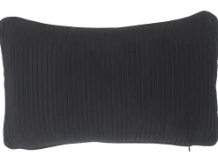 Beliani Koristetyynysetti 30 X 50 Cm Raidallinen Musta Gudari Store