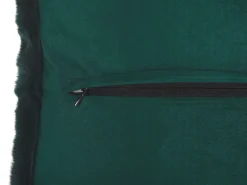 Beliani Koristetyynysetti 42 X 42 Cm Tekoturkis Vihrea Tandur Hot