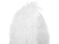 Beliani Koristetyynysetti 45 X 45 Cm Porroinen Valkoinen Cide Best