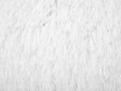 Beliani Koristetyynysetti 45 X 45 Cm Porroinen Valkoinen Cide Best