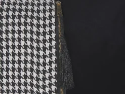 Beliani Koristetyynysetti 45 X 45 Cm Musta / Valkoinen Kinwat New