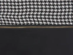 Beliani Koristetyynysetti 45 X 45 Cm Musta / Valkoinen Kinwat New