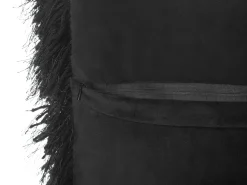 Beliani Koristetyynysetti 45 X 45 Porroinen Musta Cide Flash Sale