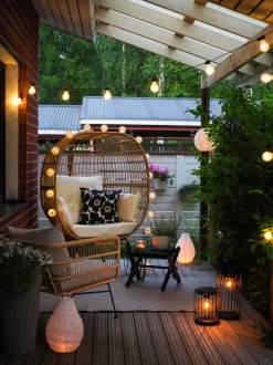 Beliani Korituoli Polyrottinki Luonnonvari Veroli Hot