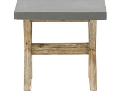 Beliani Kuitusementti Puutarhasetti 6 Jakkaralla Harmaa Olbia Best Sale