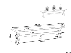 Beliani Kuitusementti Ulkopenkki Harmaa Olbia Online