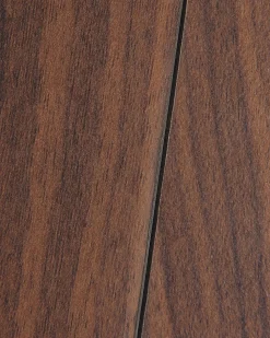 Beliani Kulmahylly 5 Hyllya Tumma Puu/Valkoinen Mobile Solo Best Sale