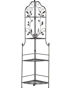 Beliani Kulmahylly Musta Metalli Siderno Best Sale