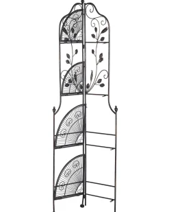 Beliani Kulmahylly Musta Metalli Siderno Best Sale