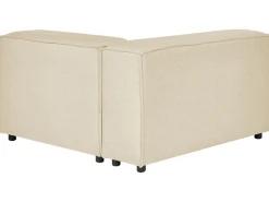 Beliani Kulmamoduuli Pellava Beige Aprica Discount