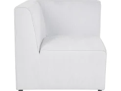 Beliani Kulmamoduuli Vakosametti Luonnonvalkoinen Lemvig Cheap