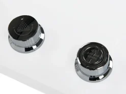 Beliani Kulmaporeamme Led-Valot Valkoinen 170 X 80 Cm Acuario Cheap