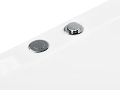 Beliani Kulmaporeamme Oikeak. Valkoinen 170 X 80 Cm Alita Discount