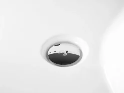 Beliani Kulmaporeamme Vasenk. Led-Valot Valkoinen 180 X 120 Cm Calama Store