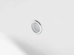 Beliani Kulmaporeamme Vasenk. Led-Valot Valkoinen 160 X 113 Cm Paradiso Cheap