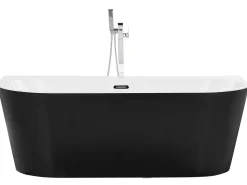 Beliani Kylpyamme Musta 170 X 80 Cm Harvey Hot