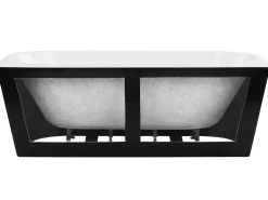 Beliani Kylpyamme Musta 170 X 80 Cm Harvey Hot