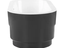 Beliani Kylpyamme Vapaasti Seisova Musta 170 X 80 Cm Empresa Cheap