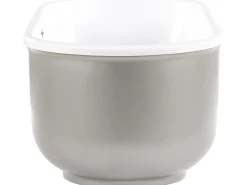 Beliani Kylpyamme Vapaasti Seisova Hopea 170 X 80 Cm Pinel New