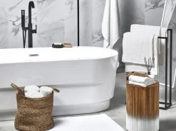 Beliani Kylpyamme Vapaasti Seisova Valkoinen 170 X 80 Cm Empresa Fashion