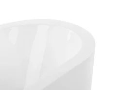 Beliani Kylpyamme Vapaasti Seisova Valkoinen 170 X 80 Cm Empresa Fashion