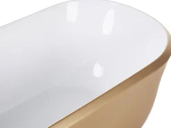 Beliani Kylpyamme Vapaasti Seisova Kulta 170 X 77 Cm Tesoro Clearance