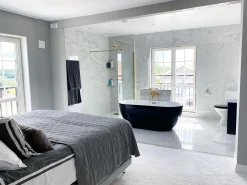 Beliani Kylpyamme Vapaasti Seisova Musta 170 X 77 Cm Tesoro Clearance