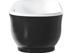 Beliani Kylpyamme Vapaasti Seisova Musta 170 X 77 Cm Tesoro Clearance