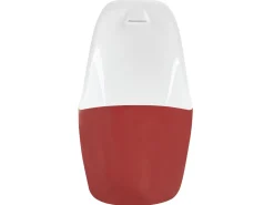 Beliani Kylpyamme Vapaasti Seisova Punainen 180 X 78 Cm Coco Discount