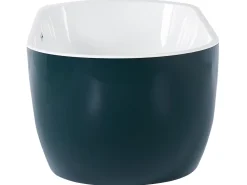 Beliani Kylpyamme Vapaasti Seisova Sinivihrea 170 X 80 Cm Nevis Hot