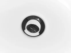 Beliani Kylpyamme Vapaasti Seisova Punainen 153 X 77 Cm Cayman Best