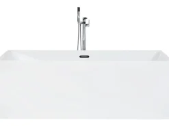 Beliani Kylpyamme Vapaasti Seisova Valkoinen 170 X 81 Cm Rios Outlet