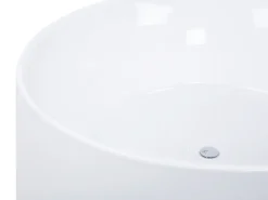 Beliani Kylpyamme Vapaasti Seisova Valkoinen 140 Cm Ibiza Outlet