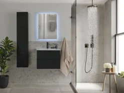 Beliani Kylpyhuoneen Kalusteet 4 Osaa Musta Tudela Clearance