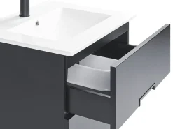 Beliani Kylpyhuoneen Kalusteet 4 Osaa Musta Tudela Clearance