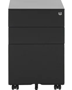 Beliani Laatikosto Teras 3 Laatikkoa Musta Cami Flash Sale