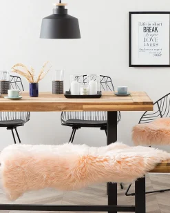 Beliani Lampaantalja Persikka Uluru Hot