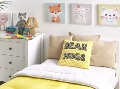 Beliani Lasten Tyyny 40 X 40 Cm Keltainen Radzikot Online