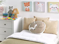 Beliani Lasten Tyyny Kettu 50 X 40 Cm Harmaa Dhanbad Store