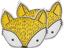 Beliani Lasten Tyyny 2Kpl 50 X 40 Cm Keltainen Vadodara Sale