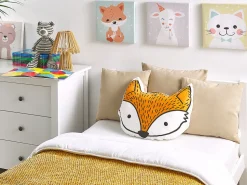 Beliani Lasten Tyyny 2Kpl 50 X 40 Cm Oranssi Vadodara Fashion