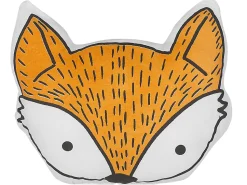 Beliani Lasten Tyyny 2Kpl 50 X 40 Cm Oranssi Vadodara Fashion