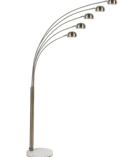 Beliani Lattiavalaisin 5 Polttimoa Metalli Kulta Flinders Best Sale